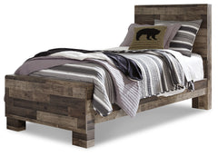 Derekson Multi Gray Twin Panel Bedroom Set with Dresser - Ornate Home