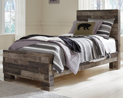 Derekson Multi Gray Twin Panel Bedroom Set with Dresser - Ornate Home