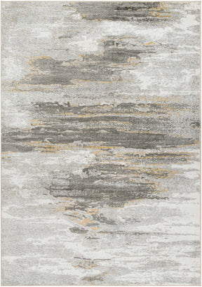 Derex Abstract Gray Rug - Ornate Home