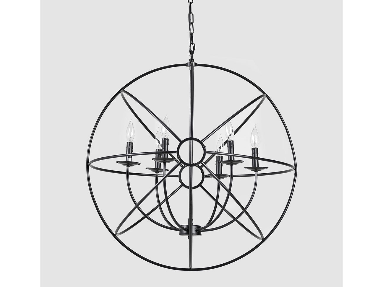 Derince Black Chandelier - Ornate Home