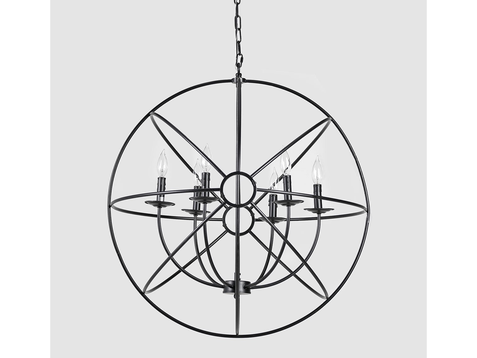 Derince Black Chandelier - Ornate Home