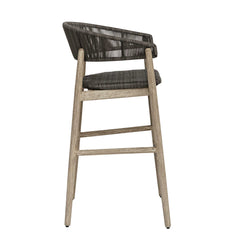 Dermott Brown Outdoor Bar Stool - Ornate Home