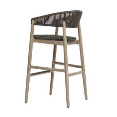 Dermott Brown Outdoor Bar Stool - Ornate Home