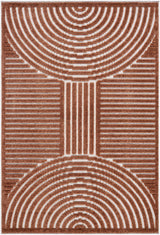 Deron Brown Washable Area Rug - Ornate Home