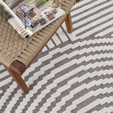 Deron Gray Rainbow Washable Rug - Ornate Home