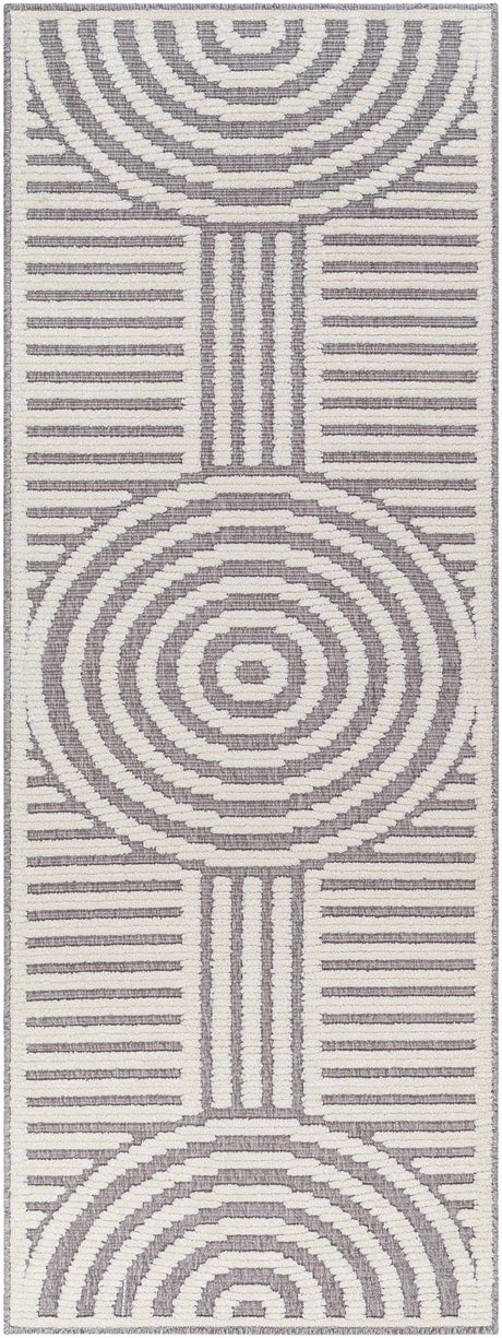 Deron Gray Washable Area Rug - Ornate Home