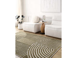 Deron Khaki Washable Area Rug - Ornate Home