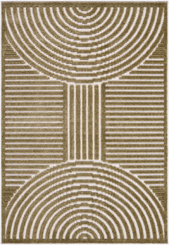 Deron Khaki Washable Area Rug - Ornate Home