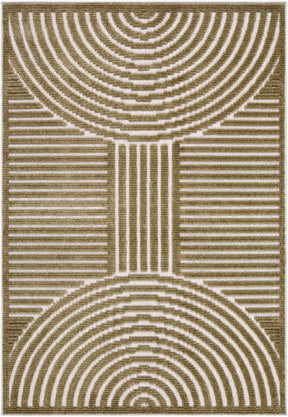 Deron Khaki Washable Area Rug - Ornate Home