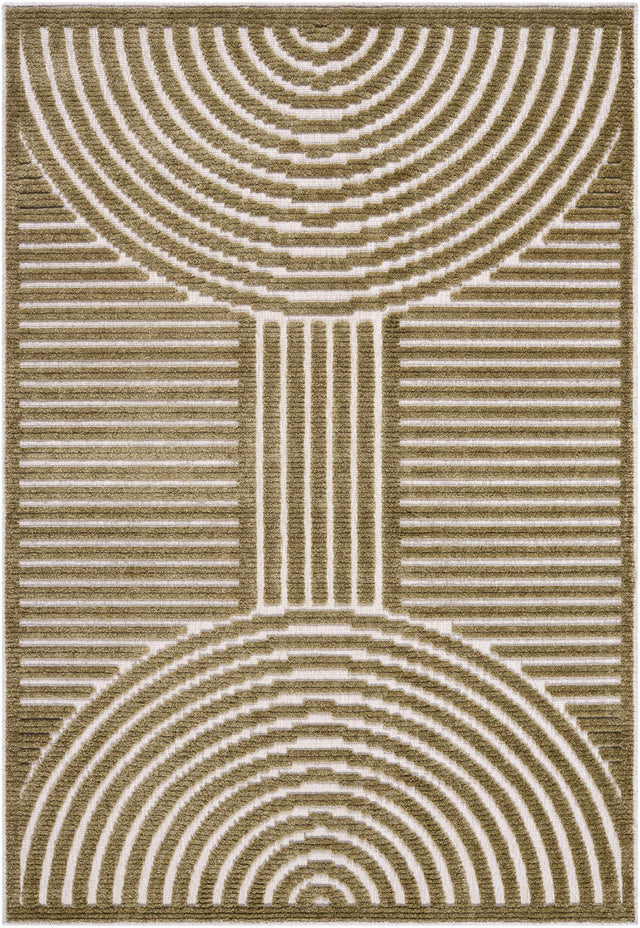 Deron Khaki Washable Area Rug - Ornate Home