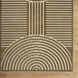 Deron Khaki Washable Area Rug - Ornate Home