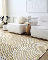 Deron Mustard Washable Area Rug - Ornate Home