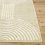 Deron Mustard Washable Area Rug - Ornate Home