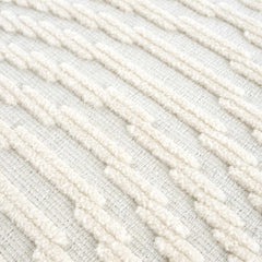 Deron White Washable 3D Rug - Ornate Home