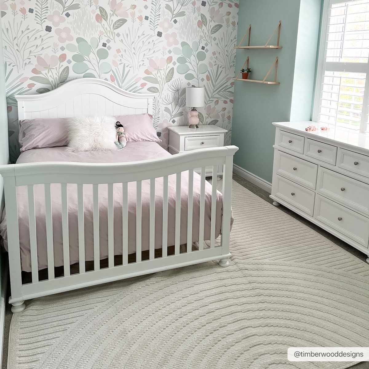 Deron White Washable Area Rug - Ornate Home