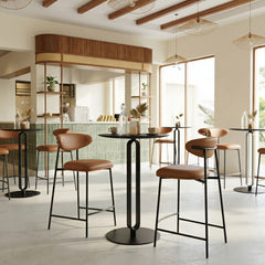 Derry Black Counter Table - Ornate Home