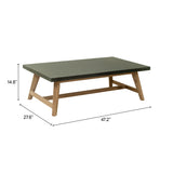 Dert Gray Coffee Table - Ornate Home