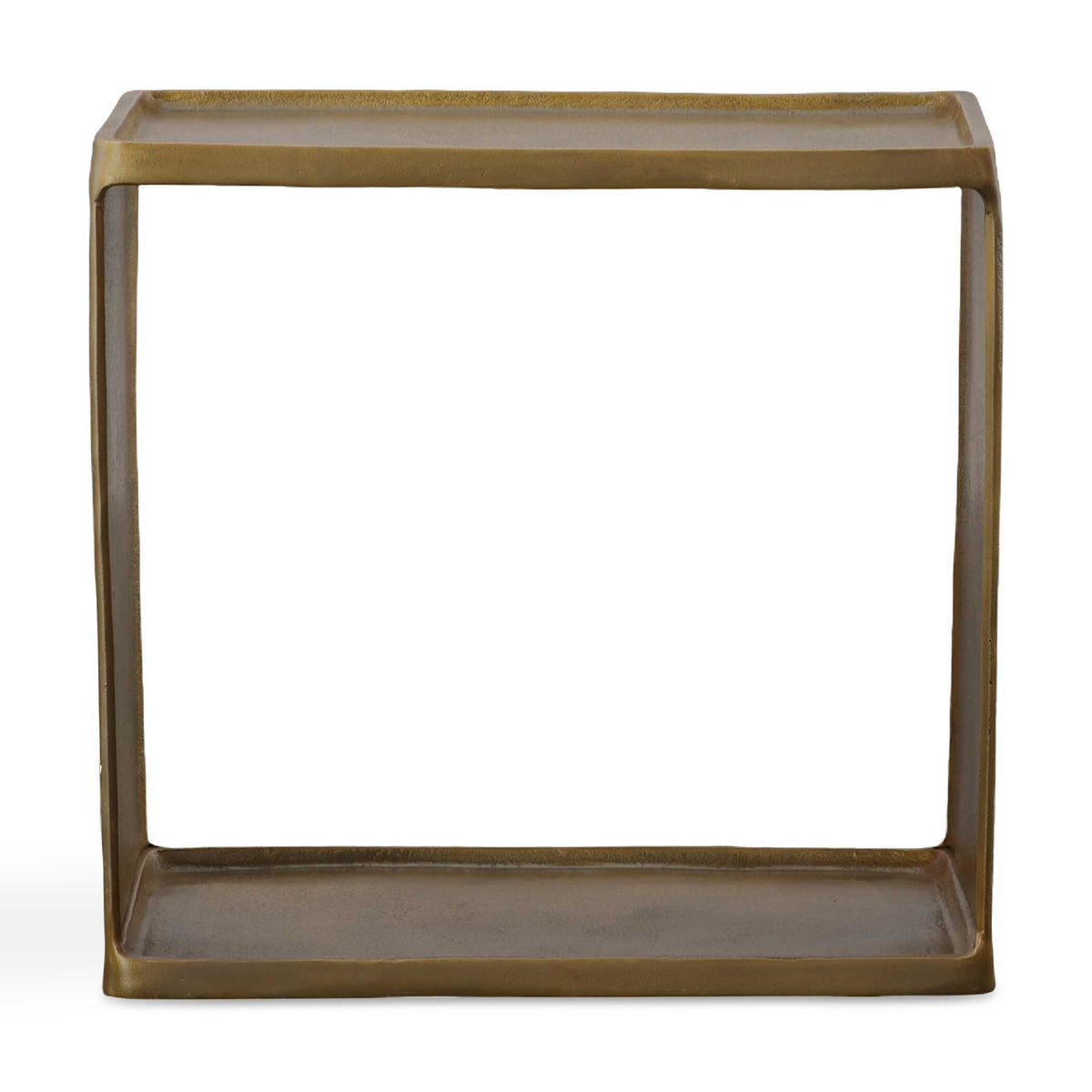Derwent Antique Brass Side Table - Ornate Home