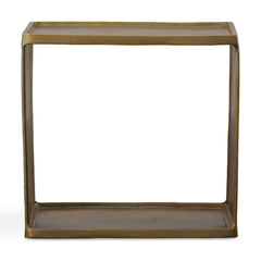Derwent Antique Brass Side Table - Ornate Home
