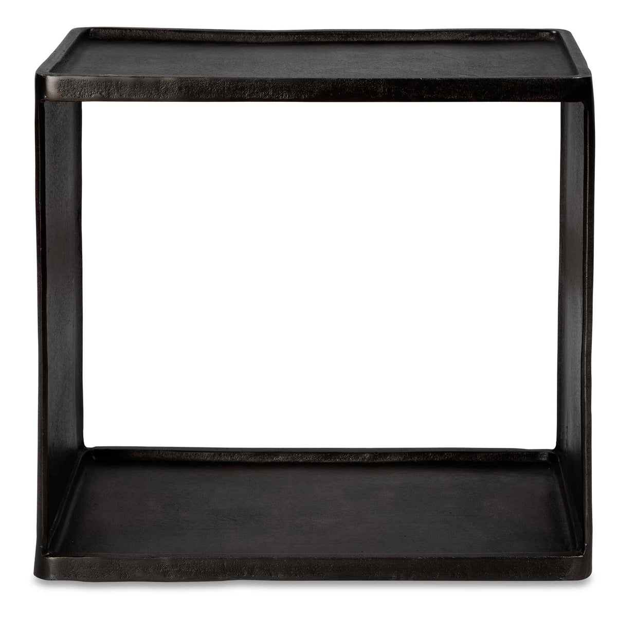 Derwent Gray/Silver Industrial Side Table - Ornate Home
