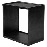 Derwent Gray/Silver Industrial Side Table - Ornate Home