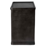Derwent Gray/Silver Industrial Side Table - Ornate Home