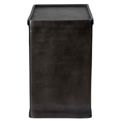 Derwent Gray/Silver Industrial Side Table - Ornate Home