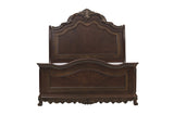 Deryn Park Cherry 4-piece Queen Bedroom Set - Ornate Home