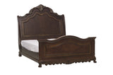 Deryn Park Cherry 5-Piece Queen Bedroom Set - Ornate Home
