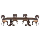 Deryn Park Cherry 5-piece Dinig Table Set - Ornate Home