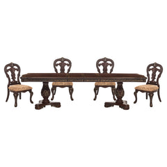 Deryn Park Cherry 5pc Dining Set - Ornate Home