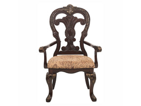 Deryn Park Cherry Arm Chair (Set of 2) - Ornate Home