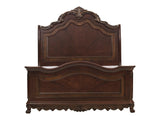 Deryn Park Cherry California King Sleigh Bed - Ornate Home