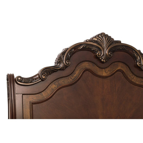 Deryn Park Cherry California King Sleigh Bed - Ornate Home