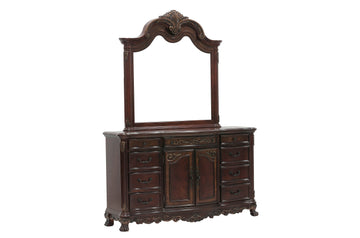 Deryn Park Cherry Mirror - Ornate Home