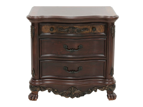 Deryn Park Cherry Nightstand - Ornate Home