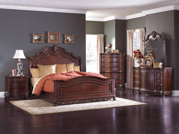 Deryn Park Cherry Nightstand - Ornate Home