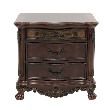 Deryn Park Cherry Nightstand - Ornate Home