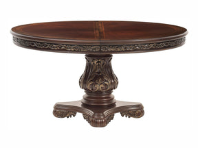 Deryn Park Cherry Round/Oval Dining Table w/ Extension - Ornate Home