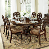Deryn Park Cherry Round/Oval Dining Table w/ Extension - Ornate Home