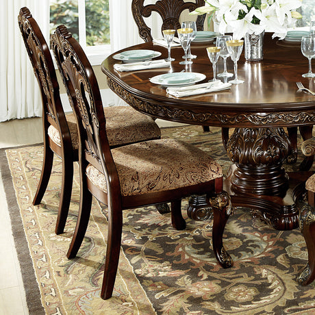 Deryn Park Cherry Side Chair (Set of 2) - Ornate Home