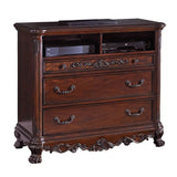 Deryn Park Cherry TV Chest - Ornate Home