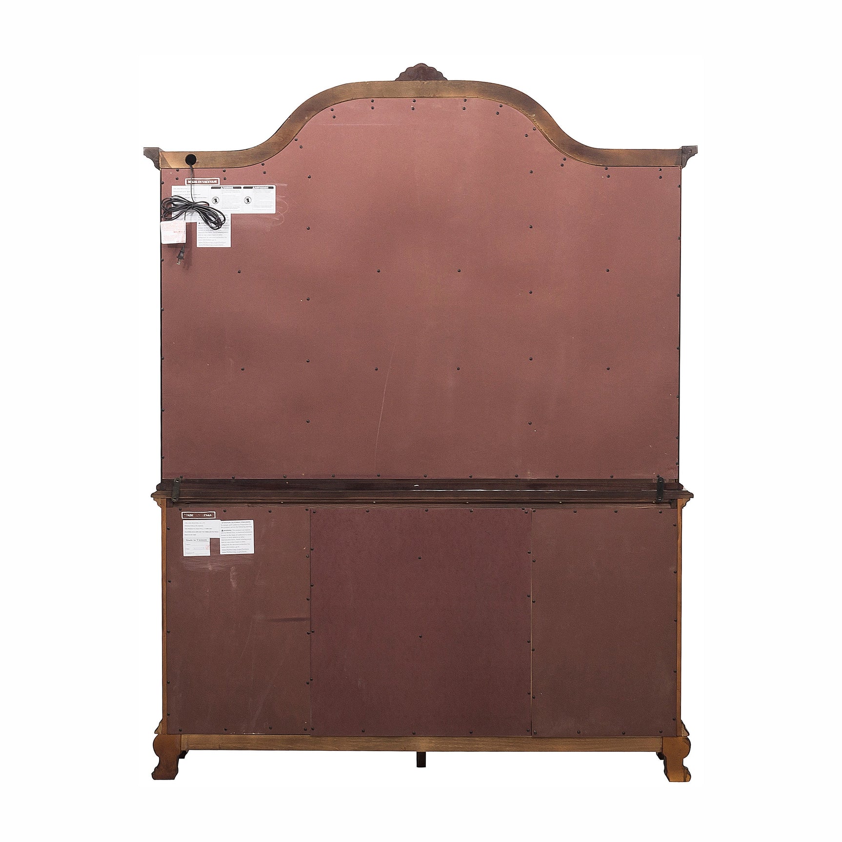 Deryn Park Dark Cherry Buffet & Hutch - Ornate Home