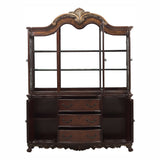 Deryn Park Dark Cherry Buffet & Hutch - Ornate Home