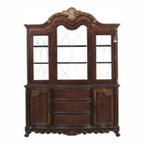 Deryn Park Dark Cherry Buffet & Hutch - Ornate Home