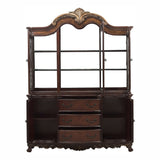 Deryn Park Dark Cherry Buffet & Hutch - Ornate Home