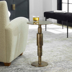 Descend Gold Accent Table - Ornate Home
