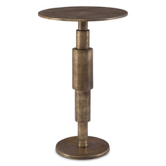 Descend Gold Accent Table - Ornate Home