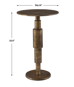 Descend Gold Accent Table - Ornate Home