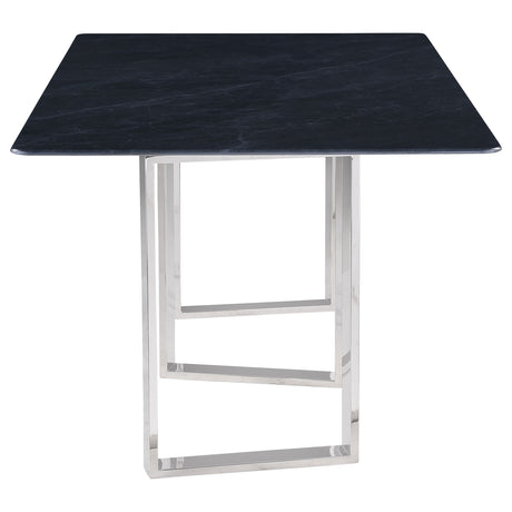 Desden Grey Marble Dining Room Table - Ornate Home